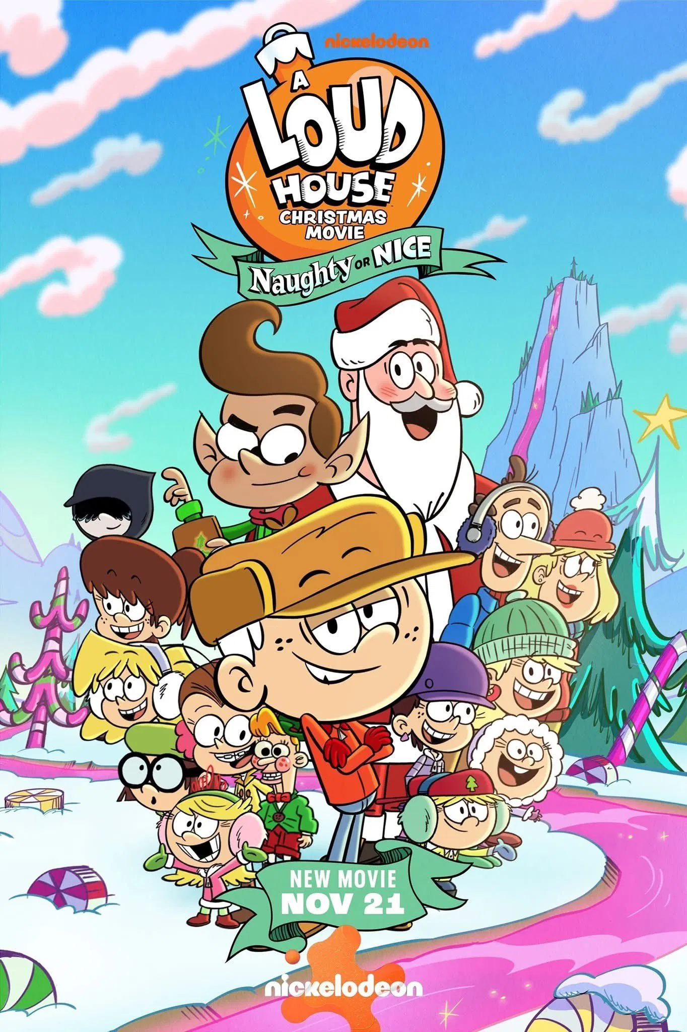 A Loud House Christmas Movie: Naughty or Nice مدبلج ( 2025 )