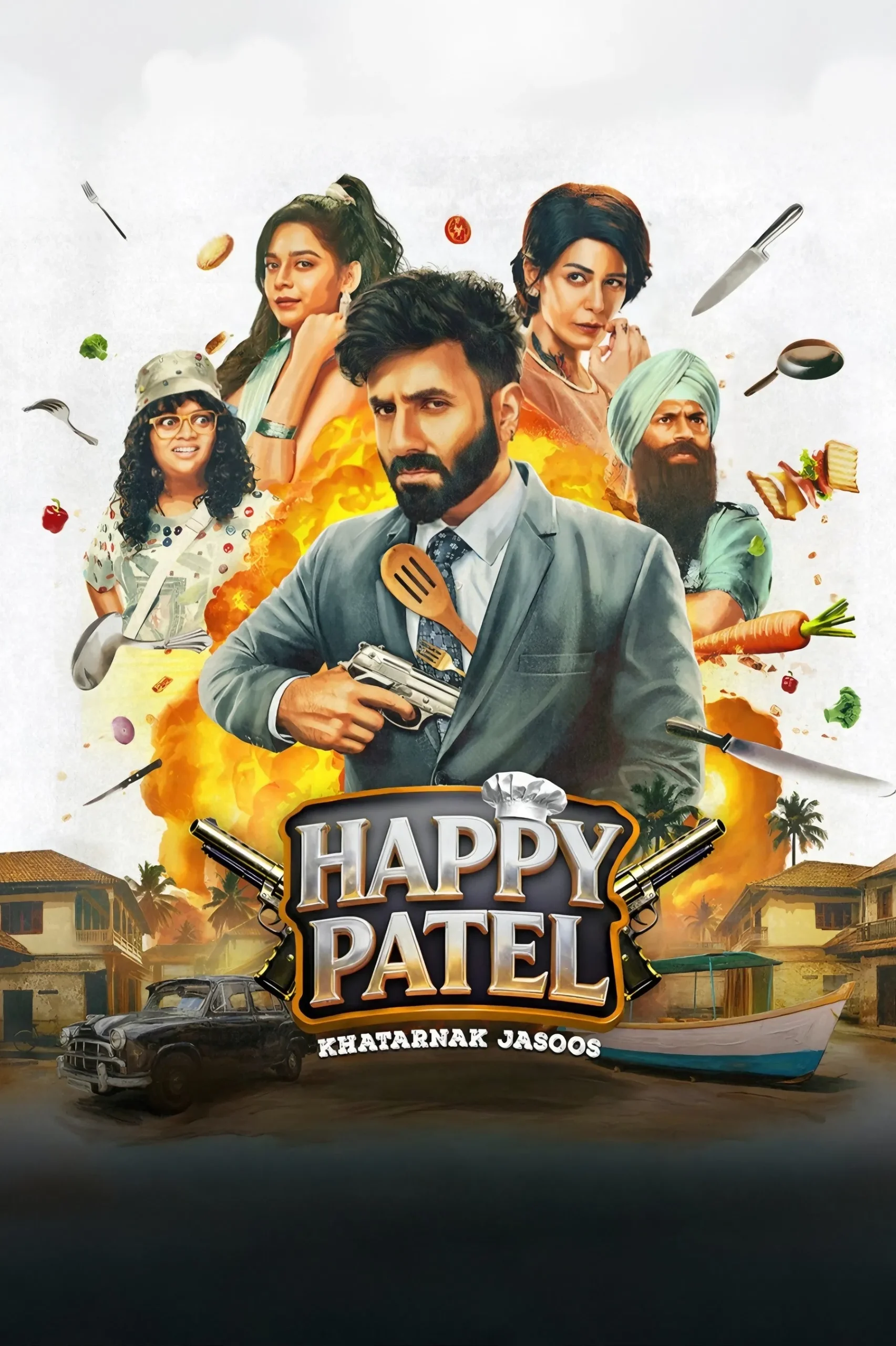 مشاهدة فيلم Happy Patel: Khatarnak Jasoos 2026 اون لاين