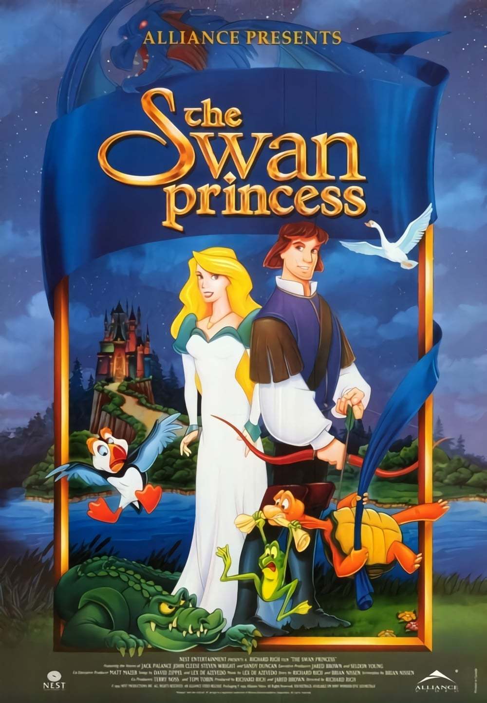 مشاهدة فيلم الأميرة البجعة 1994 اون لاين