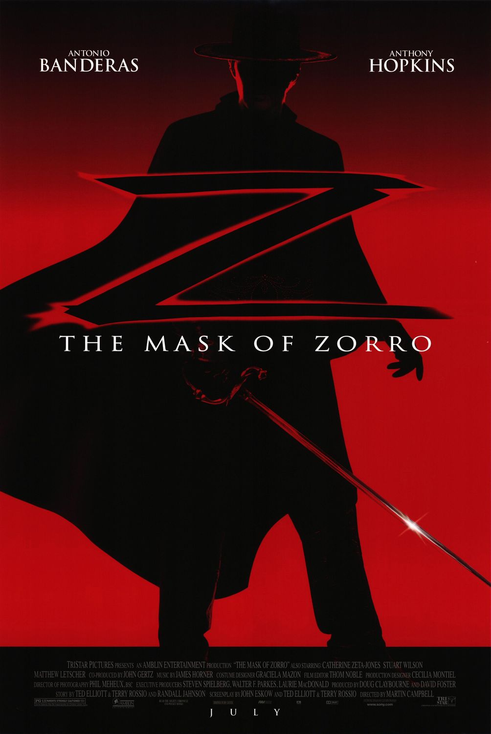The Mask of Zorro ( 1998 )
