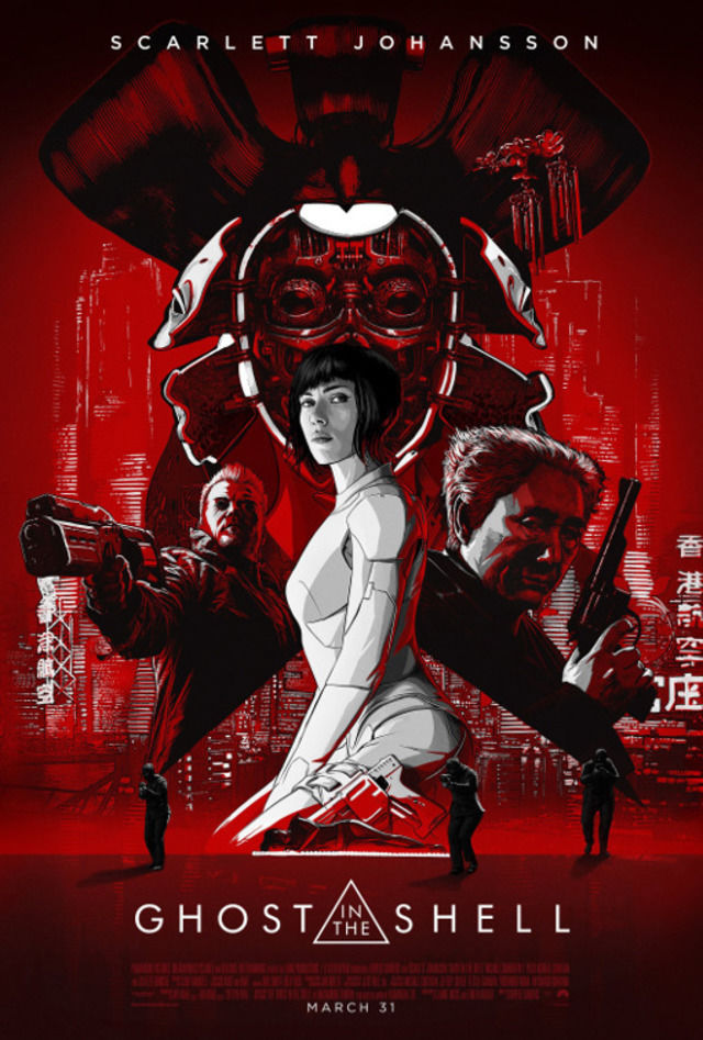 مشاهدة فيلم Ghost in the Shell 2017 اون لاين